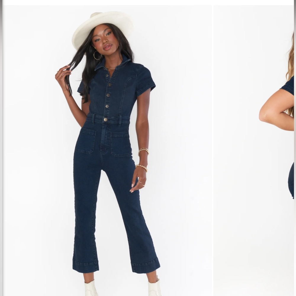 Show Me Your MuMu Cropped Everhart Jumpsuit